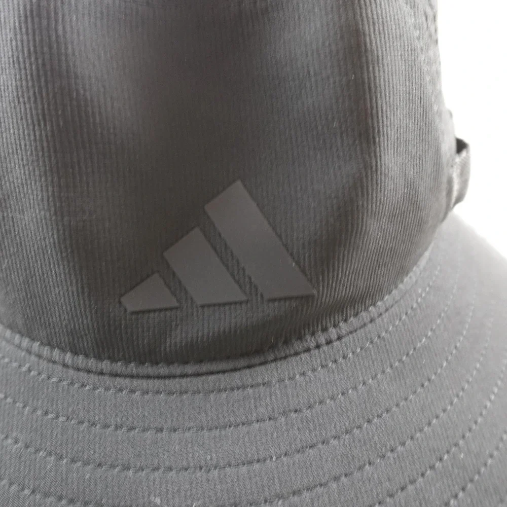 NEW Adidas Hat Cap Mens M Black Climacool Boonie Bucket Wide Brim Outdoor Hiking